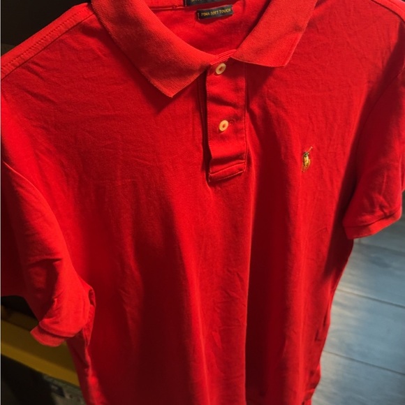 Ralph Lauren Vibrant Red Polo Shirt size M - Picture 1 of 3